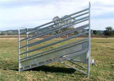 3.6 متر قابل للتعديل تحميل الماشية المنحدر مع المزدوج دبوس قفل النظام