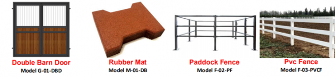 Hdpe 8mm إسطبلات الحصان المنقولة المحمولة المؤقتة موثوقة الجاهزة 5