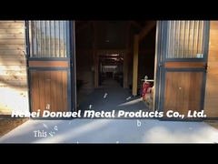 داخلي Shelfter سقف إسطبلات الخيول الأوروبية حشوة خشب البامبو