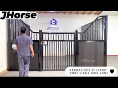 الرفاهية الجاهزة المستخدمة الخيزران الخشبية الحصان المستقرة الجهاز الأمامي