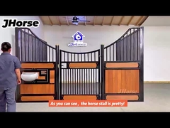 أواني الحصان المحمولة من الفولاذ المجلفن طولها 3.6 متر