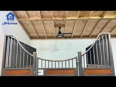 لوحات ثابتة للخيول المخصصة للخيزران صندوق ثابت للخيول مناسب للحيوانات الأليفة حجم الباب المخصص