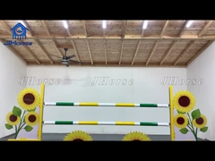 تخصيص الحصان القفزات المعدات الصلبة Pvc مقاومة البناء