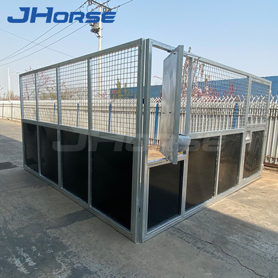 أكشاك حصان محمولة بحجم 3 أمتار مملوءة Hdpe