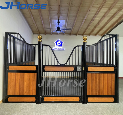 داخلي 2.25m الحصان المعدة مسبقاً الحصن الصلب بناء التصميم المحمول مؤقت مصقول