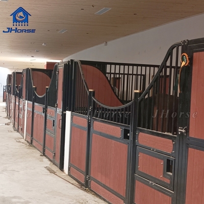 الباب المتحرك أو الباب المنزلق الحصان الثابتة الفولاذ والخيزران أو مخصصة لثابتة دائمة