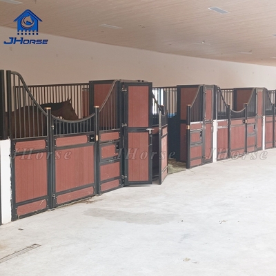 حديدية الإطار الحصان الثابتة المأوى النهائي الحصان الثابتة الحظيرة
