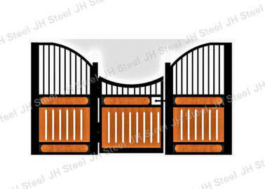 JH الصلب المجلفن هيكل أعلى تصميم حصان مؤقت مستقرة
